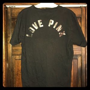 Victoria’s Secret Pink, T-shirt with tie in front